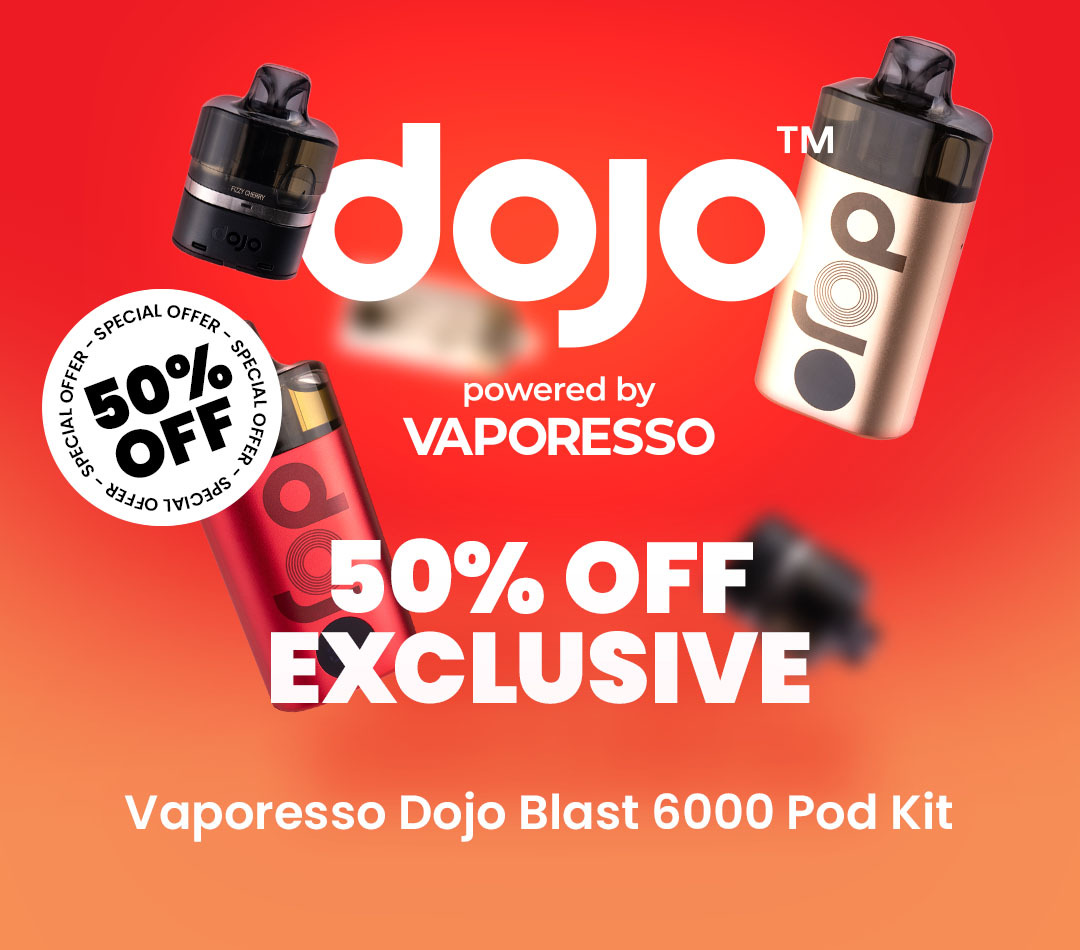 Get 50% Off the Vaporesso Dojo Blast 6000